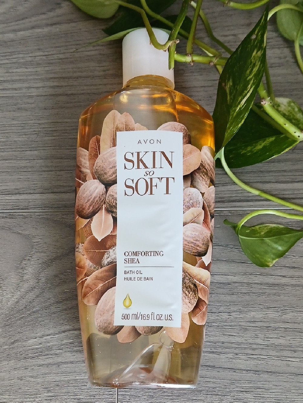 💓Avon Skin So Soft Comforting Shea Bath Oil